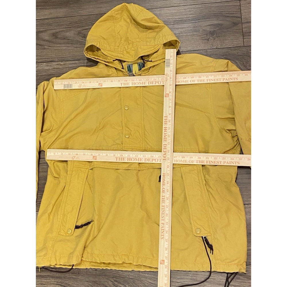 Vintage Eastern Mountain Sports Anorak EMS Nylon Windbreaker Hood Jacket Mens L - Picture 6 of 9